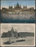 Budapest - 23 db háború előtti városképes lap