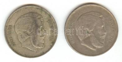 1947. 5Ft Ag "Kossuth" (2x) T:3