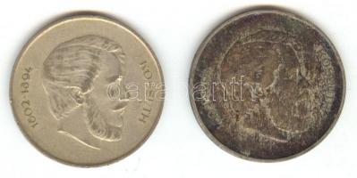 1947. 5Ft Ag "Kossuth" (2x) T:3