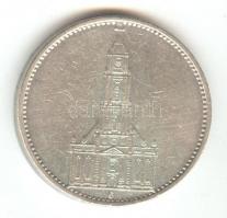 Német 3. Birodalom 1934E 5M Ag "Garnisonkirche" T:2-
German Third Reich 1934E 5 Marks Ag &...