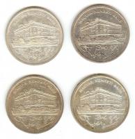 1992. 200Ft Ag "MNB" (4x) T:2