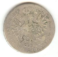 Ausztria 1869A 1Fl Ag T:3 Austria 1869A 1 Florin Ag C:F