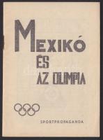 1968 Tájékoztató füzet a mexikói olimpiáról