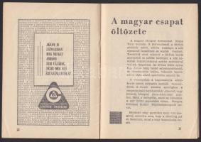 1968 Tájékoztató füzet a mexikói olimpiáról