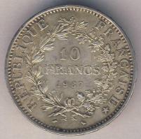 Franciaország 1967. 10Fr Ag "Herkules csoport" T:2,2-
France 1967. 10 Francs Ag "Herc...
