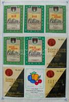 823db pálinka- és rövidital címke füzetben feldolgozva