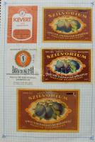 823db pálinka- és rövidital címke füzetben feldolgozva