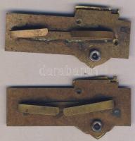 ~1975. Osztályos Tűzszerész jelvények (2x) mindkettő 1. osztály T:2+,2