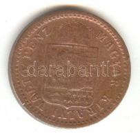 1891KB 1Kr "Fiumei címer" T:3