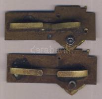 ~1975. 1. Osztályos Ejtőernyős jelvény + 3. Osztályos Vezetékes híradó jelvény T:2