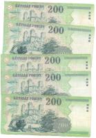 2002-2007. 200Ft (5x) T:III