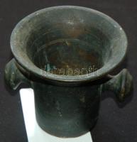 Kis régi réz mozsár törő nélkül / Little copper mortar without pestle 8cm