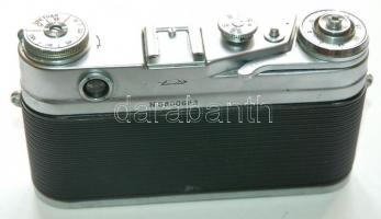 Zorki 5 típusú fényképezőgép Industar-50 objektívvel, 3,5-ös fényerősséggel, szép állapotban, bőrtok...