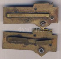 ~1975. 1. Osztályos Gépjármű-technikus és 3. Osztályos Gépjárművezető jelvény T:2