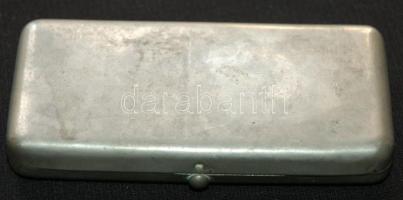 Régi, csavaros borotva solingeni gilette-pengével, saját dobozában / Vintage razor