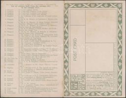 Fót-Újfalu Suum Cuique telep folding card (fa)