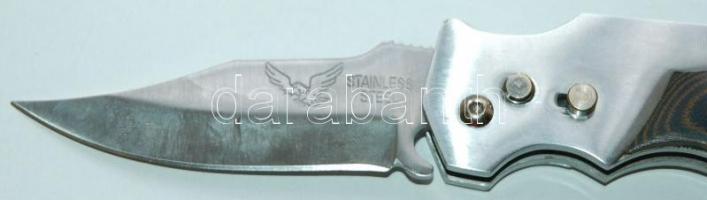 Vadász bicska rozsdamentes acél pengével /
Stainless steel hunting pocket knife 20cm