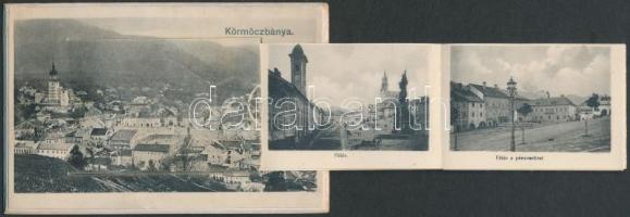 Körmöcbánya thick wooden leporellocard