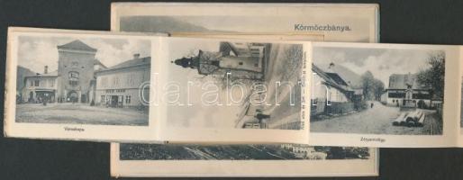 Körmöcbánya thick wooden leporellocard