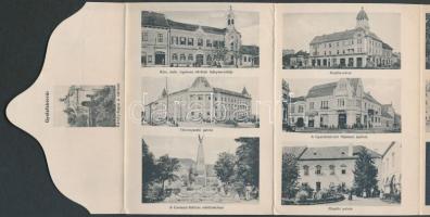 Gyulafehérvár postcard leporello