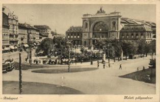 Budapest VII. Keleti pályaudvar, villamos