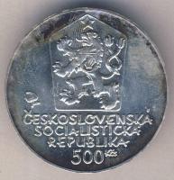 Csehszlovákia 1981. 500K Ag "Ludovit Stur halálának 125. évfordulója" T:1-(patina)
Czechos...