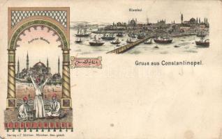 Constantinople port, boats (EM)