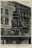 Nürnberg, Rathauskeller, Jugendbrunnen fountain