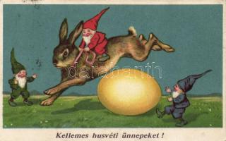 Easter dwarves litho