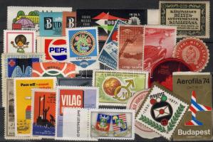 1896-1977 25db régi és modern levélzáró cimke