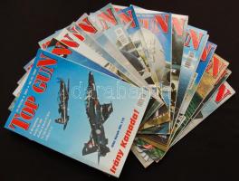 Top Gun (1991-2002, 35db) és Arany Sas (2002-2006, 32db) c. haditechnikai folyóiratok számai szép ál...