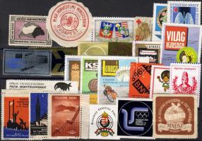 1919-1975 25db régi és modern levélzáró cimke