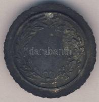 ~1900. "Rákosvidéki Postagalamb Sportegyesület" fém emlékérem (49mm) T:2