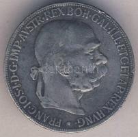 Ausztria 1900. 5K Ag T:3
Austria 1900. 5 Corona Ag C:F