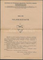 1942 Önkéntes munkásszolgálatosok éves tájékoztatója