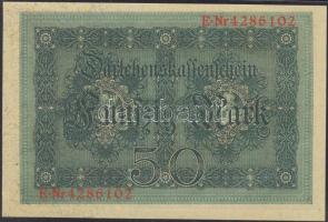 Német Birodalom/Császárság 1914. 50M "E" hétjegyű sorszám T:I
German Empire 1914. 50 Mark ...