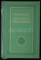 I.Sz. Turgenyev: Egy vadász feljegyzései, ford. Áprily Lajos. Bp, 1953, Új Magyar Könyvkiadó. Félvászon kötésű, jó állapotú könyv