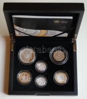 Nagy-Britannia 2011. Teljes piefort sterling ezüst Royal Mint díszkiadás: 50P Ag (16g) + 1Ł Ag (19g)...