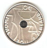 Finnország 2011. 10€ Ag "Kaj Franck 1911-1989" (25.5g/0.925) Eredeti dísztokban ...