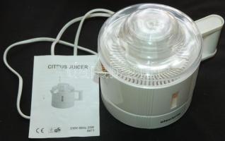 Electric 8871 típusú citrusprés eredeti dobozában minden tartozékkal, leírással