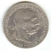 Ausztria 1900. 5K Ag T:3
Austria 1900. 5 Corona Ag C:F