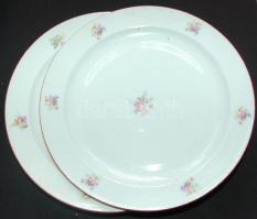 7db nagyrészt klf jelzett Zsolnay porcelán tányér különböző méretekben