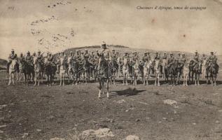 Military, cavalryman in Africa (EK)