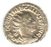 Roman Empire / Antioch / Trebonianus Gallus 251-253. Antoninianus Ag "IMP C C VIB TREB GALLVS P F AVG / FELICITAS PVBL" (2.71g) C:XF,VF With certificate RIC 82., RSC 34.