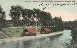 Ottawa Rideau Canal, Driveway Improvement