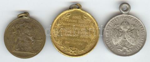 1892. I. Ferenc József Magyarország királlyá koronázásának koronázásának 25. jubileuma emlékére medá...