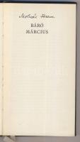 Molnár Ferenc: Báró Március, vál., szerk.: Vécsei Irén. Bp, 1967, Magyar Helikon. Sorszámozott kiadá...