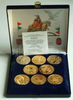 Lebó Ferenc (1960-) 1993-1995. "Magyarok Népvándorlása és Honfoglalása emlékérem sorozat" ...