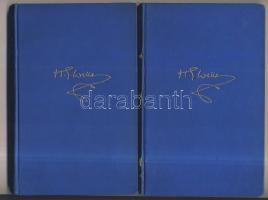 H.G. Wells: Az új Machiavelli I-II. Bp, é.n., Franklin-Társulat. Aranyozott egészvászon kötésben, jó állapotban