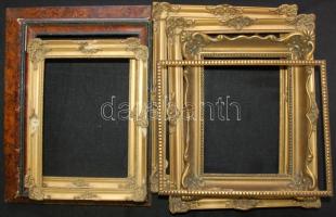 9db klf méretű régi képkeret